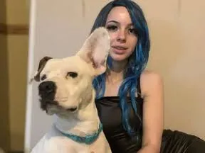 Dog and girl Denise Frazier porn viral