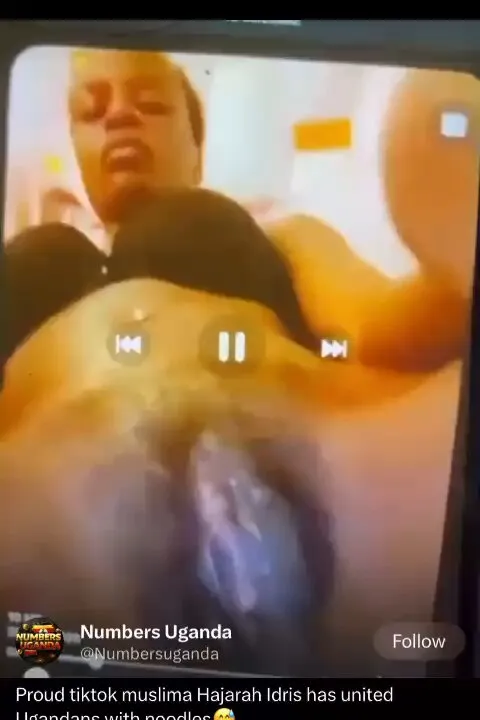 Ugandan Tiktoker Hajrah Idris sex videos